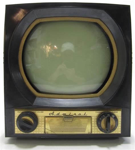 1950 admiral tv|vintage admiral television.